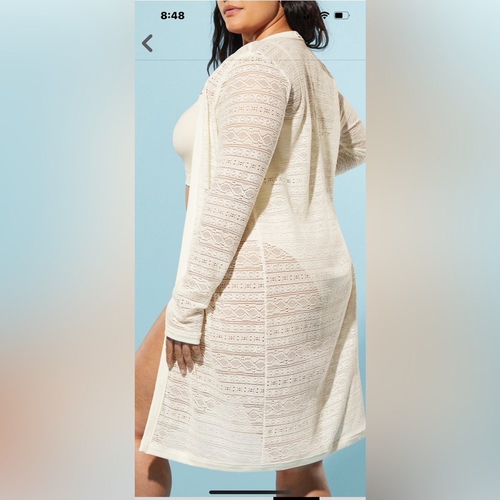 YITTY Knit Slip Long Cardigan - Picture 5 of 7